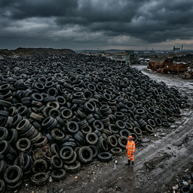 The tyre waste problem